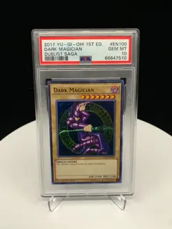 2017 Yu-Gi-Oh! Dark Magician 1st Edition DUSA-EN100 [PSA 10] - Image 1