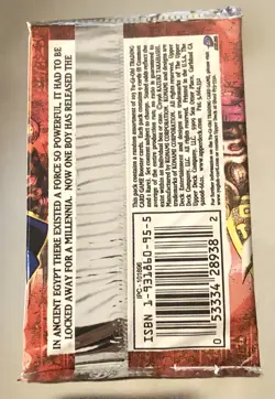 1X Yugioh Pharaoh’s Servant Sealed Booster Pack UNLIMITED UNWEIGHED PSV - Image 2