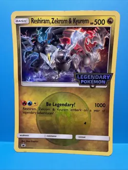 Reshiram, Zekrom & Kyurem Jumbo Cards Holo - Image 1