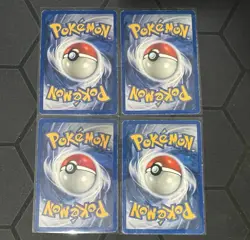 Pokemon Card Gym Heroes Lot of 4 Cards Sabrinas Gastly Giovannis Nidorina MP-HP - Image 2