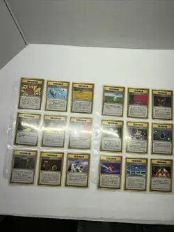 1996 Pokemon Pocket Monsters Japanese Cards Lot Of 205 Sleeve Kept Since 1996 - Image 2