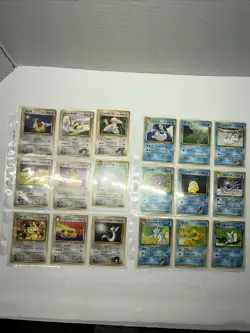 1996 Pokemon Pocket Monsters Japanese Cards Lot Of 205 Sleeve Kept Since 1996 - Image 4