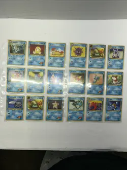 1996 Pokemon Pocket Monsters Japanese Cards Lot Of 205 Sleeve Kept Since 1996 - Image 5