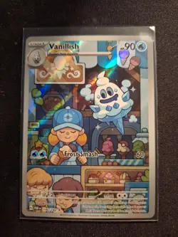 Pokemon Vanillish 190/182 Paradox Rift Illustration Rare Card NM Condition - Image 1