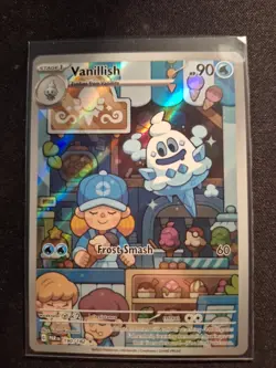 Pokemon Vanillish 190/182 Paradox Rift Illustration Rare Card NM Condition - Image 2