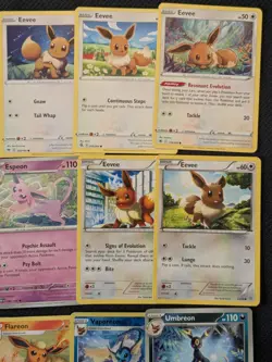 Eeveelutions Card Lot - Pokemon TCG Eevee Umbreon Etc WOTC-Present (Modern) #5 - Image 3