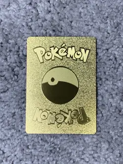 Pokemon Charizard & Braixen GX HP270 Tag Team BrilliantGold Foil Fan Art Card LP - Image 2