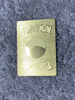 Pokemon Charizard & Braixen GX HP270 Tag Team BrilliantGold Foil Fan Art Card LP - Image 3