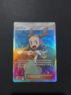 Pokemon Jasmine Team Up Trainer Full Art Ultra Rare Holo Card 177/181 - Image 1