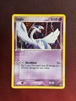 LUGIA 29/115 EX Unseen Forces HOLO Silvery Ocean Theme Deck Pokemon TCG card PL - Image 1