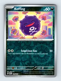 Koffing SV: Scarlet & Violet 151 Common Reverse Holo 109/165 Pokemon Cards - Image 1