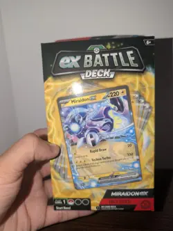 *FACTORY SEALED* Pokemon TCG ex BATTLE DECK Miraidon 60-Card Deck - Image 1