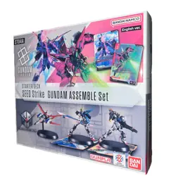 SEALED ENGLISH GUNDAM CARD GAME ASSEMBLE SEED STRIKE STARTER DECK SET ST04A - Image 1