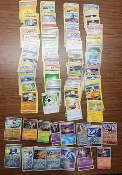 Pokemon Lot 14 Tins Approximately 190 Cards and Other - Image 2