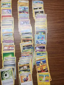 Pokemon Lot 14 Tins Approximately 190 Cards and Other - Image 4