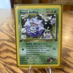 1x Koga's Koffing - 79/132 - Gym Challenge - 1st Edition - Pokemon Card - Image 1