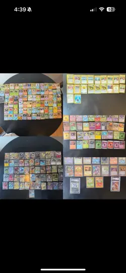 214 Pokemon Card Lot RARE, With Slabs And Base Set 1 - Image 1