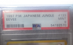 PSA 9 1997 Pocket Monsters Eevee No.133 Jungle Japanese Pokemon Card - Image 5