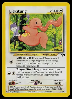 Pokemon Card - Lickitung Southern Islands 16/18 Promo - Image 1