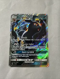 Umbreon GX SM36 Sun & Moon Ultra Rare Holo Promo Pokemon Card LP - Image 1