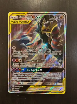 Garchomp & Giratina GX SM193 Holo Promo Card Sun and Moon Pokemon - Image 1