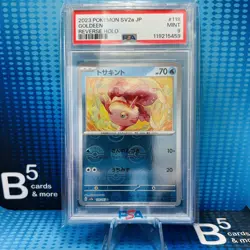 Pokemon Card PSA 9 GOLDEEN Reverse Holo #118 SV2a 151 Japanese - Image 1