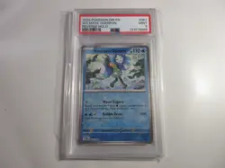 PSA 9 Wellspring Mask Ogrepon Reverse Holo Destined Rivals Pokemon Card - Image 1