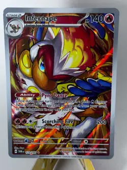 Pokemon 3 Card Bundle With Infernape,Deoxy And Maushold. Or get one 8$ - Image 2