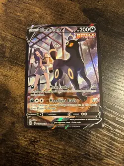 Umbreon V - TG22/TG30 - Pokemon Brilliant Stars Sword Shield Ultra Rare Card NM - Image 3