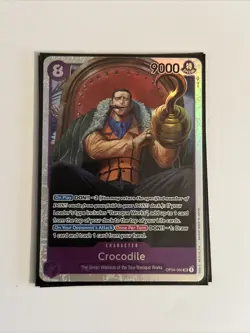 Crocodile (OP04-060 SR) One Piece Trading Card Game (Near Mint) - Image 1