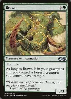 Brawn 1x MtG Ultimate Masters SP/NM - Image 1