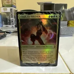 Magic MTG Final Fantasy Cloud Limit Break Commander Deck ONLY - Image 1