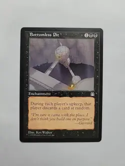 MTG - Bottomless Pit _ Stronghold Regular Uncommon - Image 1