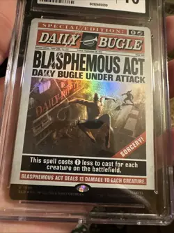 Blasphemous Act (Rainbow Foil) | MTG SLD | Marvel EDH Board Wipe | Rare | CGC 10 - Image 3