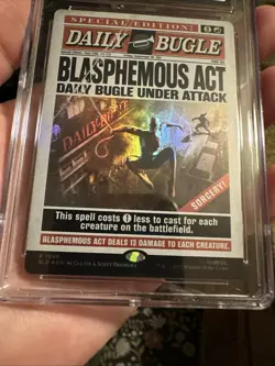 Blasphemous Act (Rainbow Foil) | MTG SLD | Marvel EDH Board Wipe | Rare | CGC 10 - Image 5