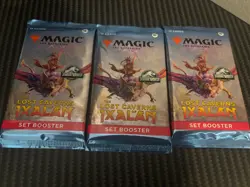Magic the Gathering: The Lost Caverns of Ixalan - Three Set Booster Packs Sealed - Image 1