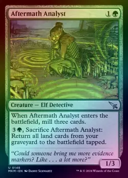 Aftermath Analyst (Foil) (MKM) Murders at Karlov Manor - NM - Image 1