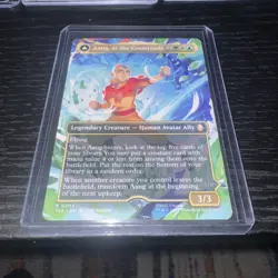 Aang, at the Crossroads (Borderless) - Avatar - Rare - Legendary Creature - MTG - Image 2