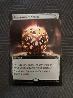 mtg commander's sphere extended art foil commander legends - Image 1