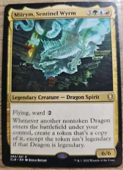 Miirym, Sentinel Wyrm - Commander Legends: Battle for Baldur's Gate - NM - Image 1