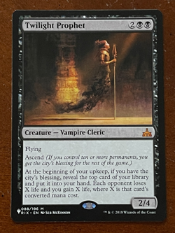 MTG Magic the Gathering Twilight Prophet Rivals of Ixalan NM - Image 1