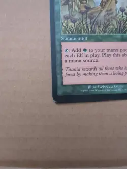 Priest of Titania Urza's Saga EX/LP 270/350 MTG Magic the Gathering Common Elf - Image 2