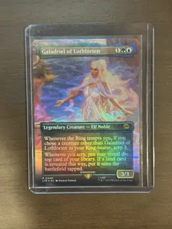 Galadriel of Lothlorien (Borderless) LOTR: Tales of Middle-Earth Foil - Image 1