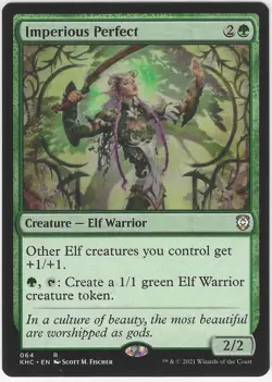 MTG Magic the Gathering Imperious Perfect (235/361) Commander Legends - Image 1