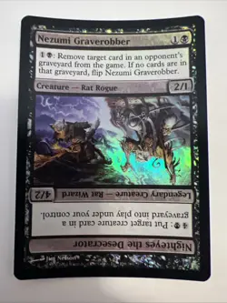 Champions of Kamigawa MTG Foil Nezumi Graverobber Magic - Image 1