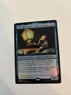 x1 The Mechanist, Aerial Artisan - Prerelease Promo Foil R MTG Avatar - Image 1