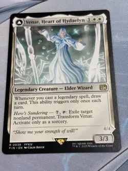 MTG Venat, Heart of Hydaelyn English Final Fantasy FIN NM R0039 - Image 1