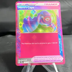 Hero’s Cape 152/162 Temporal Forces ACE SPEC Rare Pokemon M/NM - Image 1