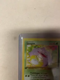 Koffing Pokemon German Base Set 1st Edition (SMOGON) #51 NM/LP - Image 2