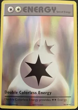 Double Colorless Energy 90/108 Pokemon TCG XY Evolutions Reverse Holo Energy NM - Image 1